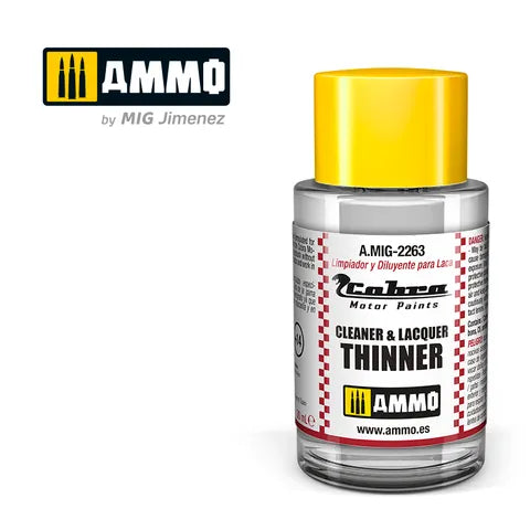 Ammo Cobra Motor Cleaner & Thinner Lacquer 30ml