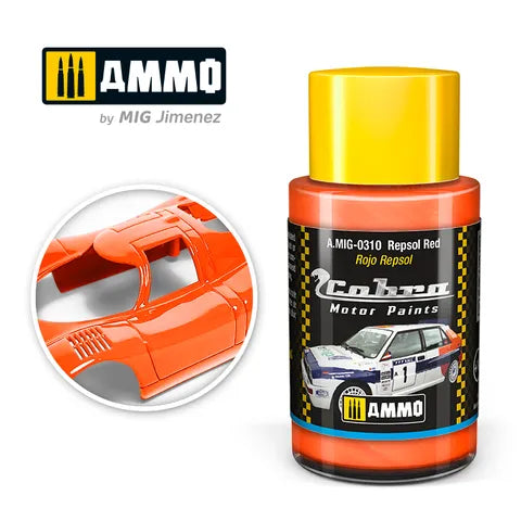 Ammo Cobra Motor Repsol Red 30ml
