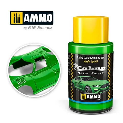Ammo Cobra Motor Spinel Green 30ml