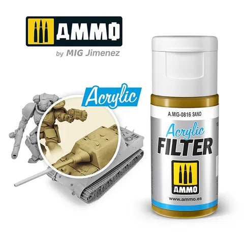 Ammo Paint Acrylic Filter Sand