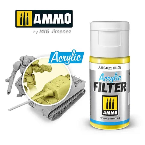 Ammo Paint Acrylic Filter Yellow