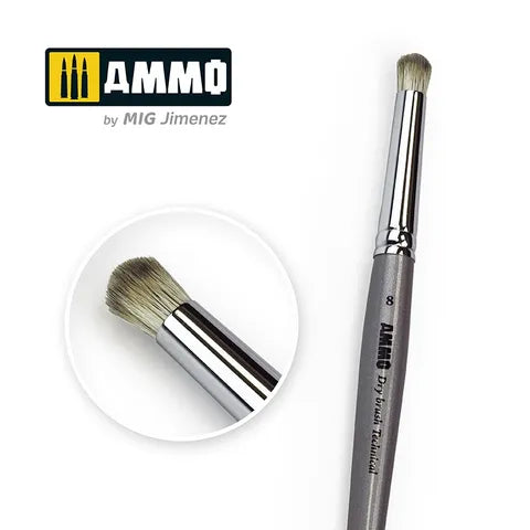 Ammo Paint Drybrush Technical Brush 8