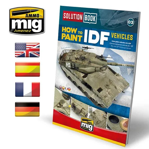 Ammo Paint IDF Vehicles Solution Book