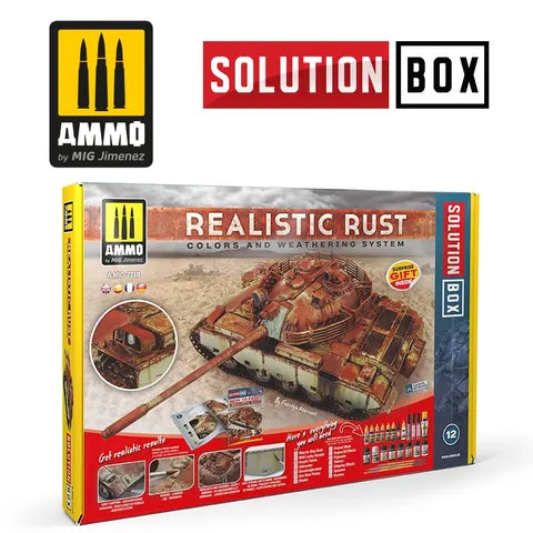 Ammo Paint Realistic Rust Solution Box