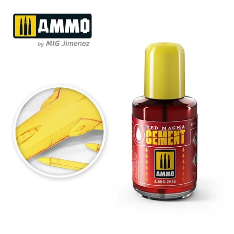 Ammo Paint Red Magma Cement