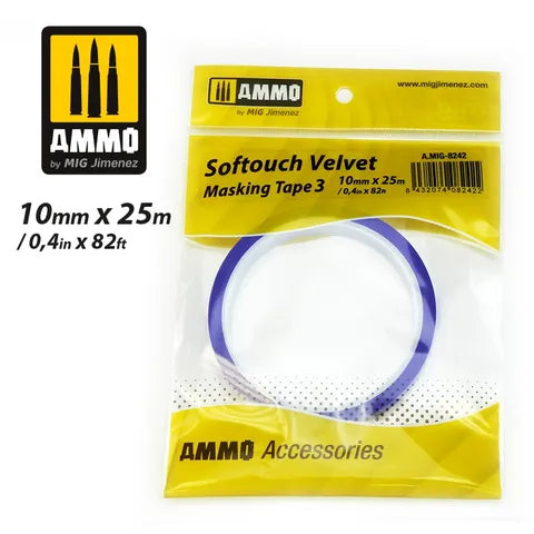 Ammo Paint Softouch Masking Tape #3 10mm