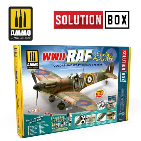 Ammo Paint WWII Raf Air Solution Box