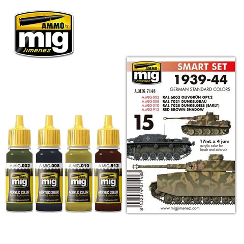 Ammo Paint, 1939-1944 German Standard Colours Set