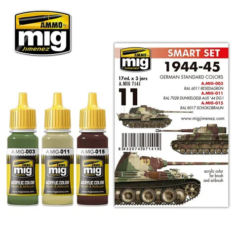 Ammo Paint, 1944-1945 German Standard Colours Set