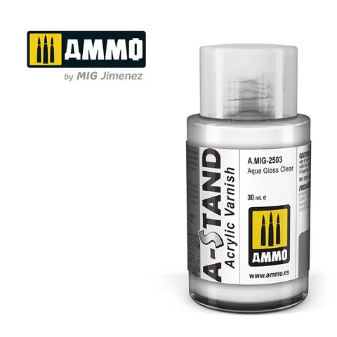 Ammo Paint, A-STAND Aqua Gloss Clear 30ml