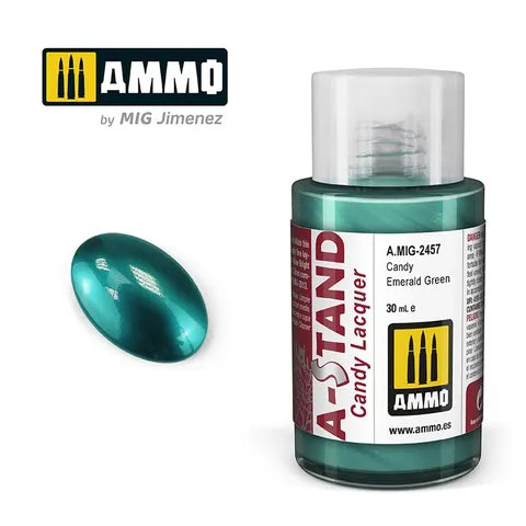 Ammo Paint, A-STAND Candy Emerald Green30ml