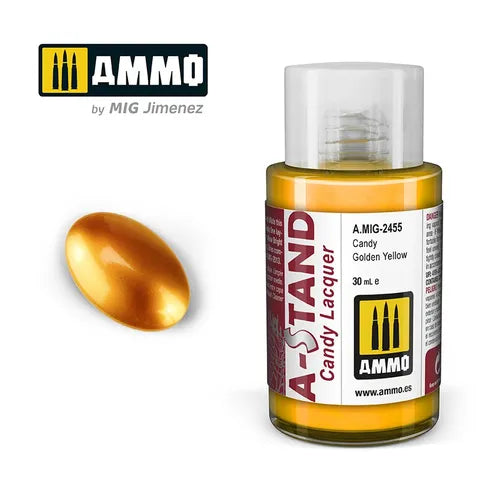 Ammo Paint, A-STAND Candy Golden Yellow30ml