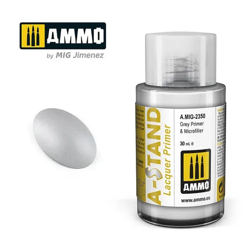 Ammo Paint, A-STAND Grey Primer & Microfiller 30ml