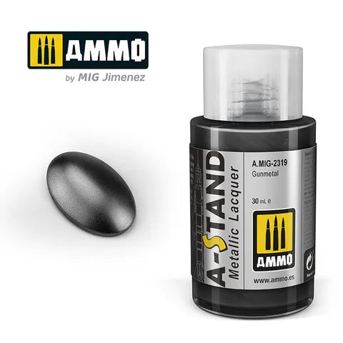 Ammo Paint, A-STAND Gunmetal 30ml