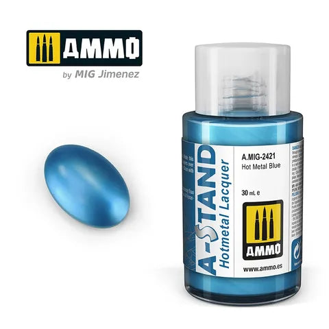Ammo Paint, A-STAND Hot Metal Blue 30ml