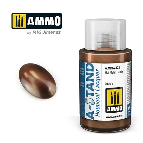 Ammo Paint, A-STAND Hot Metal Sepia 30ml