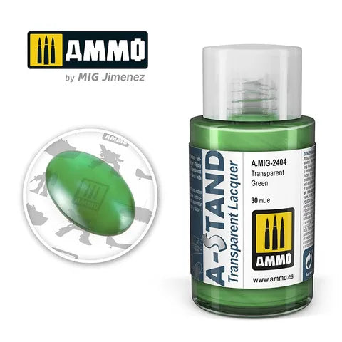 Ammo Paint, A-STAND Transparent Green 30ml