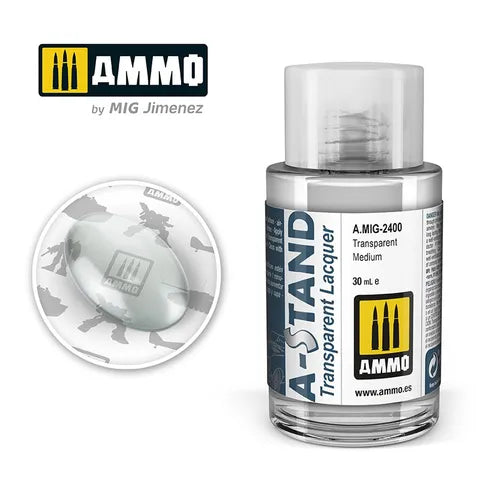 Ammo Paint, A-STAND Transparent Medium 30ml