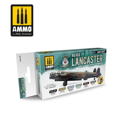 Ammo Paint, AVRO Lancaster and Others Night Bombers Air Set