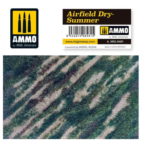 Ammo Paint, Airfield Dry-Summer Mat 245x 245 mm