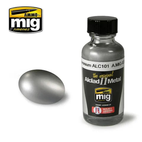 Ammo Paint, Aluminium ALC101 Alclad Metal 30ml