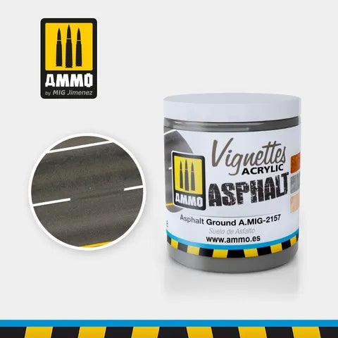 Ammo Paint, Asphalt Ground 100mL
