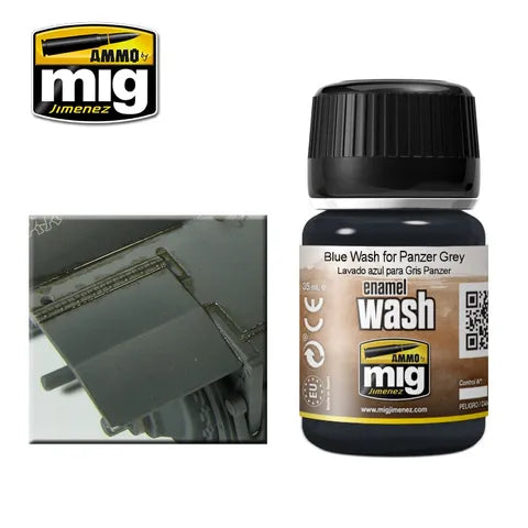 Ammo Paint, Blue Wash For Panzer Grey 35ml