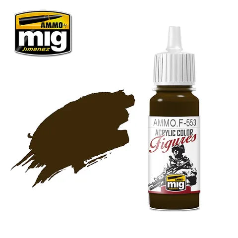 Ammo Paint, Burnt Brown Red 17ml