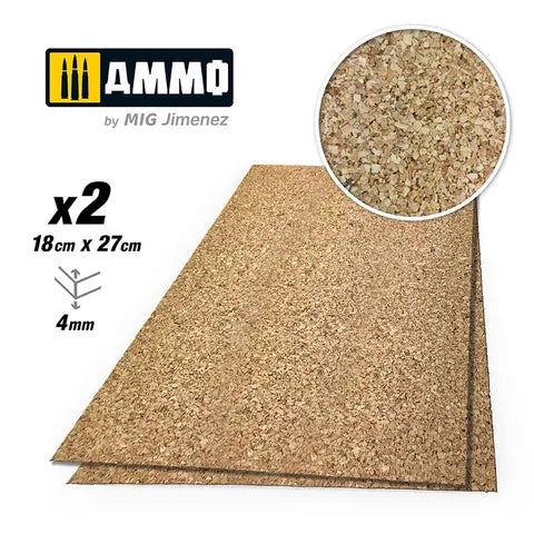 Ammo Paint, CREATE CORK Medium Grain (4mm) 2pcs