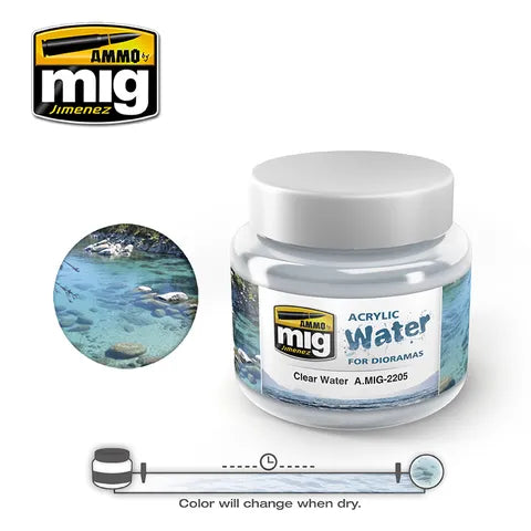 Ammo Paint, Clear Water 250ml