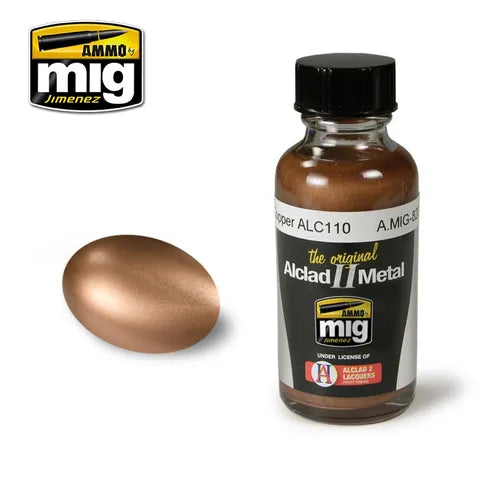 Ammo Paint, Copper ALC110 Alclad Metal 30ml