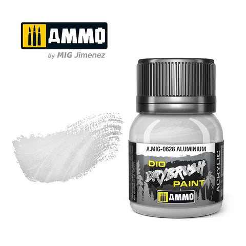 Ammo Paint, DRYBRUSH Aluminium 40mL