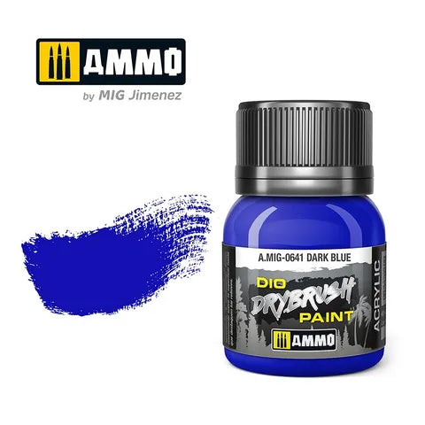 Ammo Paint, DRYBRUSH Dark Blue 40mL