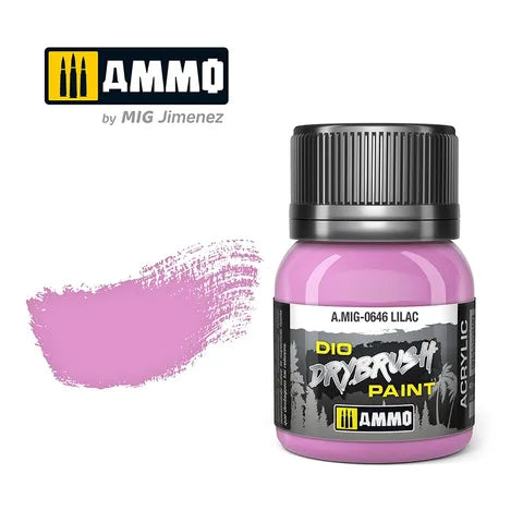 Ammo Paint, DRYBRUSH Lilac 40mL