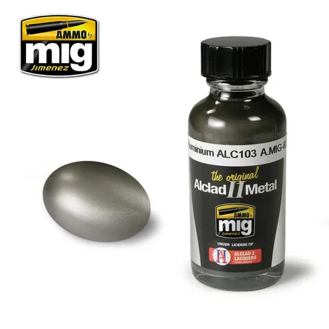 Ammo Paint, Dark Aluminium ALC103 AlcladMetal 30ml
