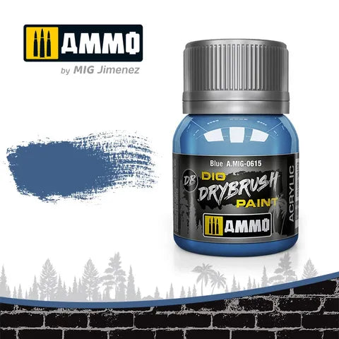 Ammo Paint, Drybrush Blue 40ml