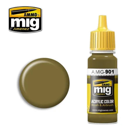 Ammo Paint, Dunkelgelb Dark Base 17ml