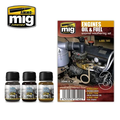 Ammo Paint, Engines Set