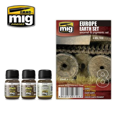 Ammo Paint, Europe Earth Set