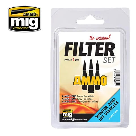Ammo Paint, Filter Set For Winter And UNVehicles