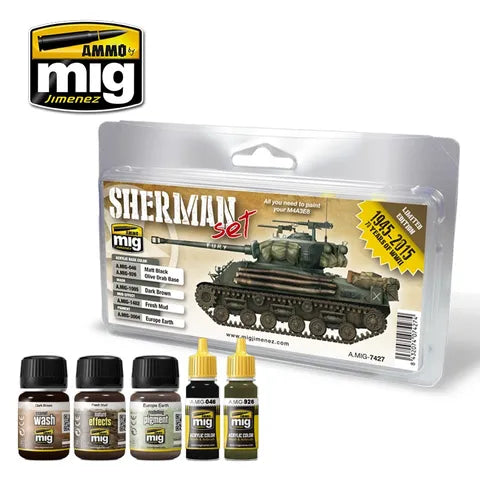 Ammo Paint, Fury Sherman Set