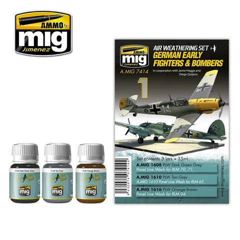 Ammo Paint, German Early Fighters And Bombers Set