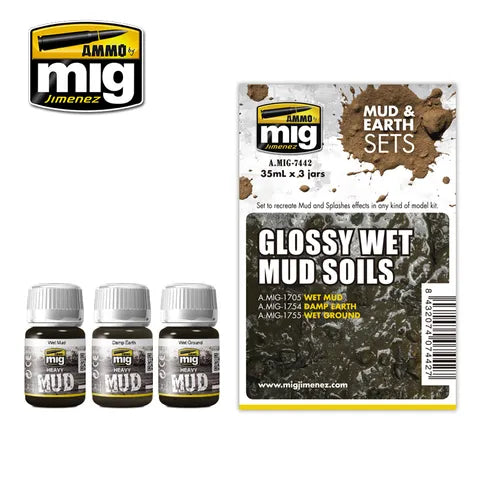 Ammo Paint, Glossy Wet Mud Soils