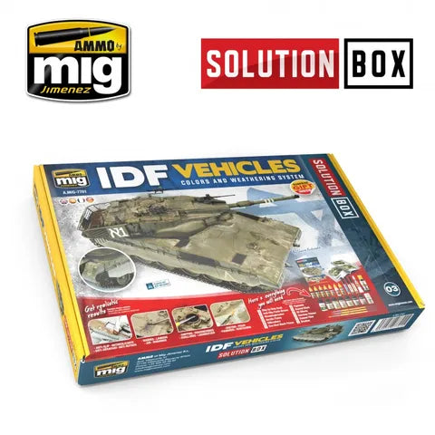 Ammo Paint, Idf Vehicles Solution Box