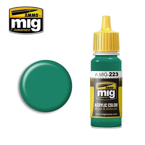 Ammo Paint, Interior Turquoise Green 17ml