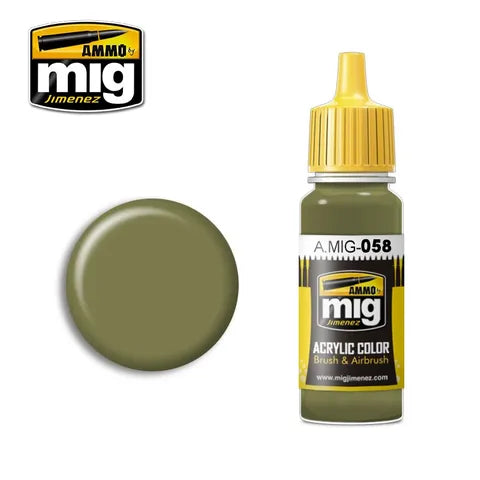 Ammo Paint, Light Green Khaki 17ml