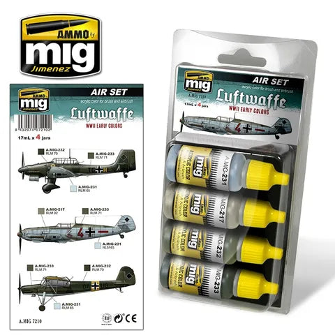 Ammo Paint, Luftwaffe Wwii Early ColoursSet