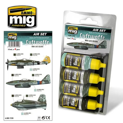 Ammo Paint, Luftwaffe Wwii Late ColoursSet
