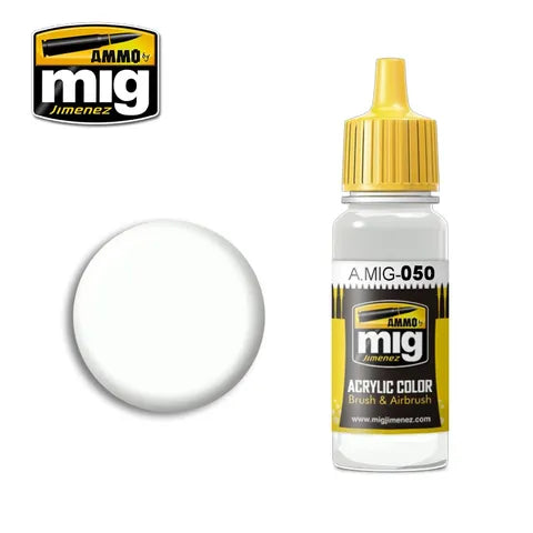 Ammo Paint, Matt White 17ml