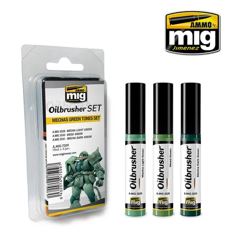 Ammo Paint, Mechas Green Tones Set